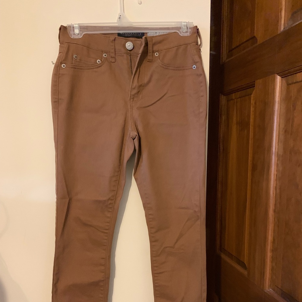 Aeropostale Light Brown Jeggins